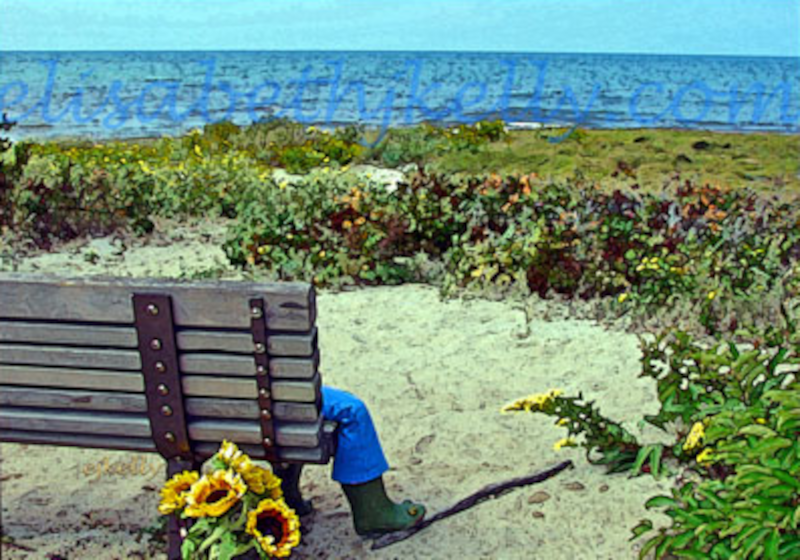 Resting on Bench